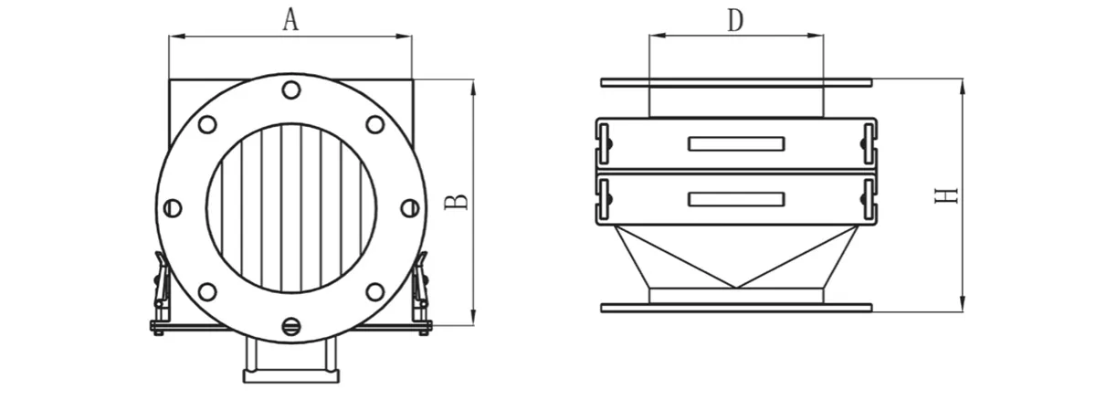 Cassetto magnetico a barre